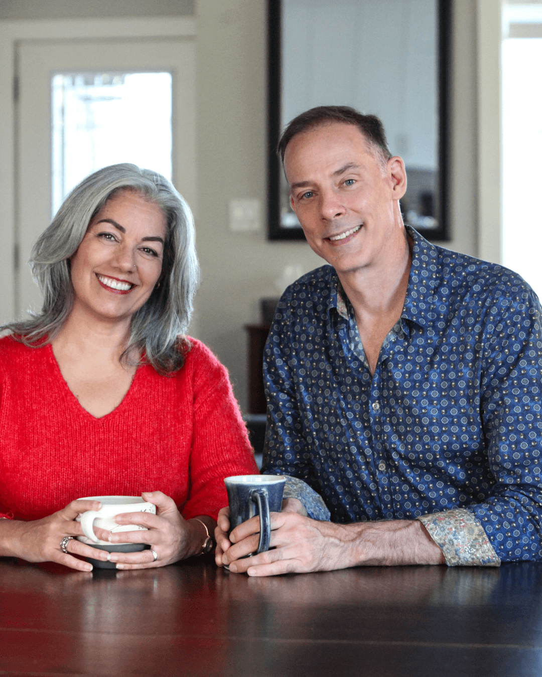 Tom Hudock and Dr. Claire Sira